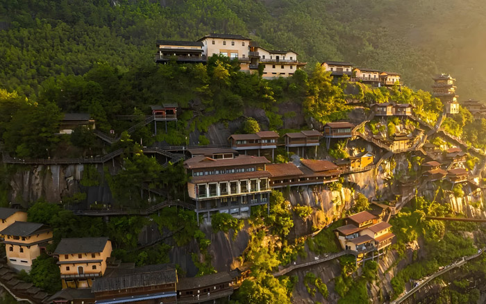 望仙谷悬崖民宿